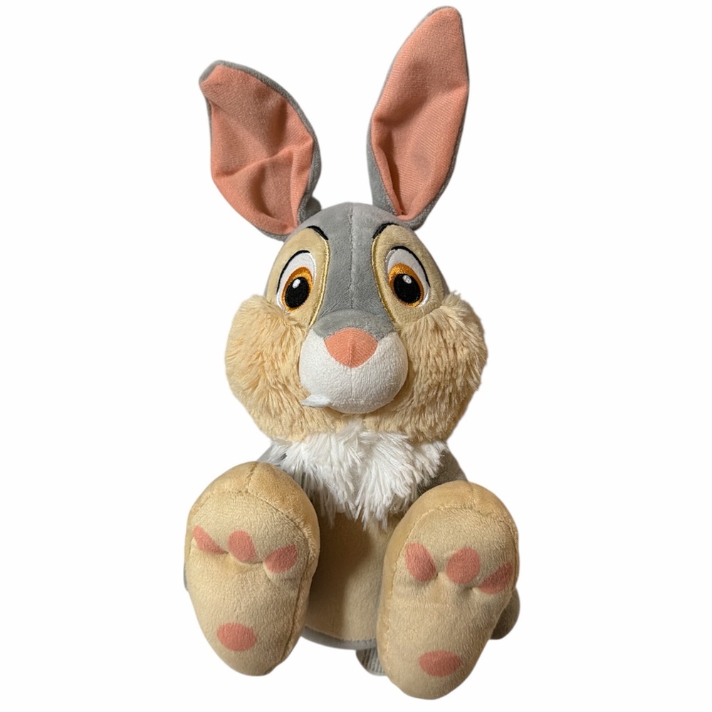 Kohl’s Cares Thumper Plush Disney Bambi Bunny Stuffed Animal 12 inch Grey Toy